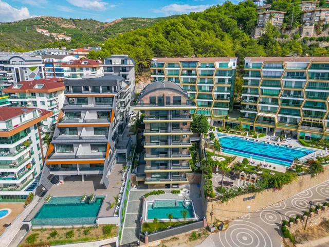 Te koop: Appartement met zeezicht in Alanya Kargicak: 1 of 2 slaapkamers beschikbaar