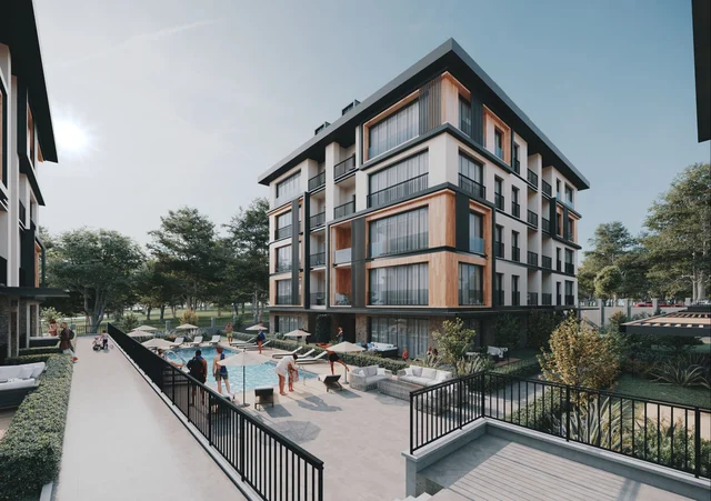 Koop 2-5 Slaapkamer Appartement in Buyukcekmece met Zeezicht