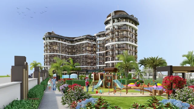 Investeer in een appartement met 1-3 slaapkamers in Alanya Payallar met Burgerschap