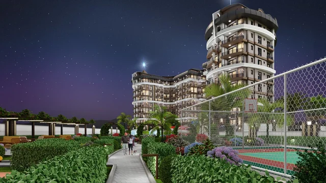 Investirajte u stan s 1-3 spavaće sobe u Alanya Payallar s državljanstvom