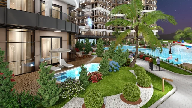 Investeer in een appartement met 1-3 slaapkamers in Alanya Payallar met Burgerschap