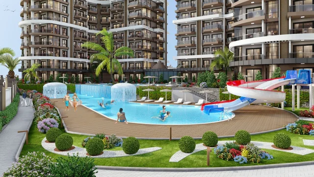 Investeer in een appartement met 1-3 slaapkamers in Alanya Payallar met Burgerschap