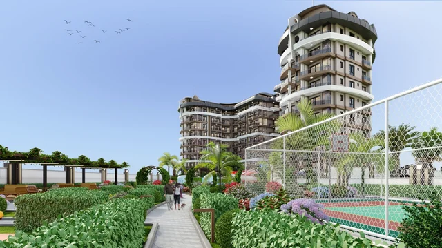 Investirajte u stan s 1-3 spavaće sobe u Alanya Payallar s državljanstvom