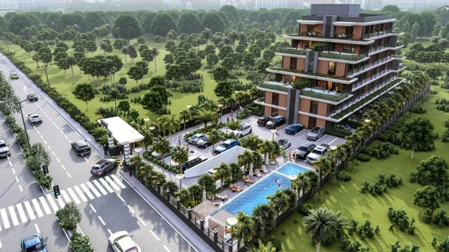 Zapanjujući apartmani smješteni u Muratpasi, Antalya