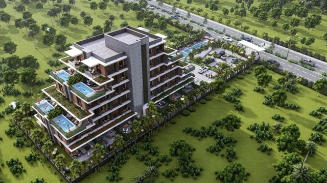 Zapanjujući apartmani smješteni u Muratpasi, Antalya