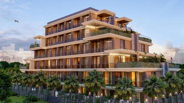Zapanjujući apartmani smješteni u Muratpasi, Antalya