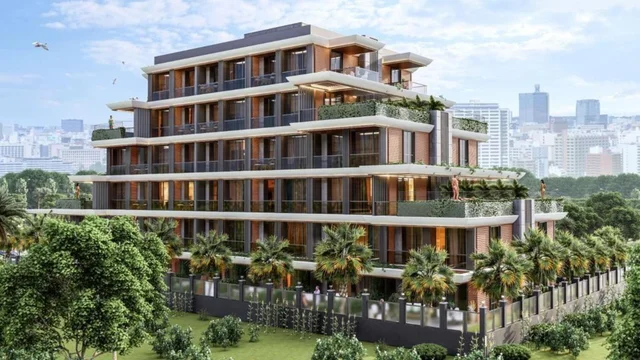 Zapanjujući apartmani smješteni u Muratpasi, Antalya