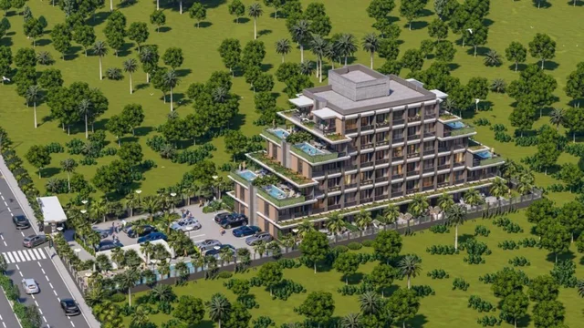 Zapanjujući apartmani smješteni u Muratpasi, Antalya