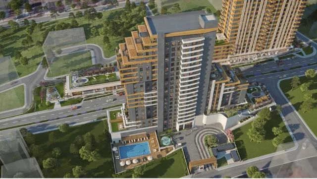 Apartments in Kartal, Istanbul with 3, 4, 5 Bedrooms and Residence Permit For Sale