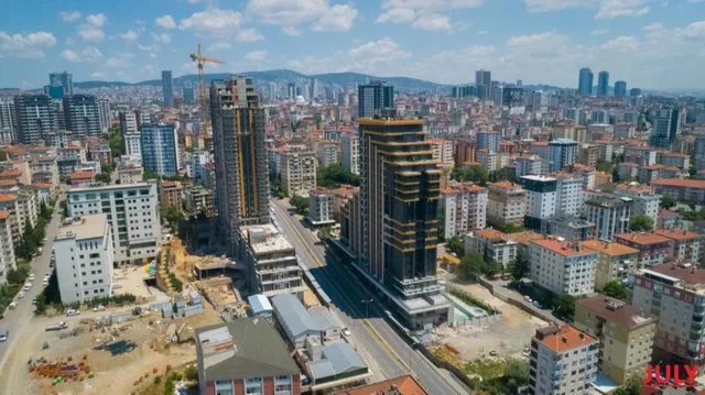 Apartments in Kartal, Istanbul with 3, 4, 5 Bedrooms and Residence Permit For Sale