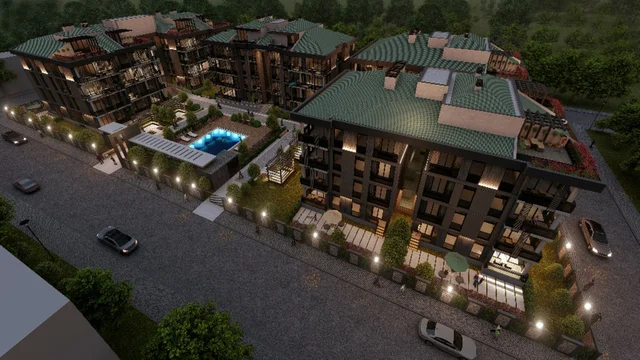 Nedavno završeni kompleks apartmana u Buyukcekmeceu,