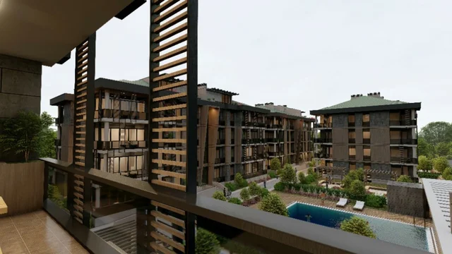 Nedavno završeni kompleks apartmana u Buyukcekmeceu,