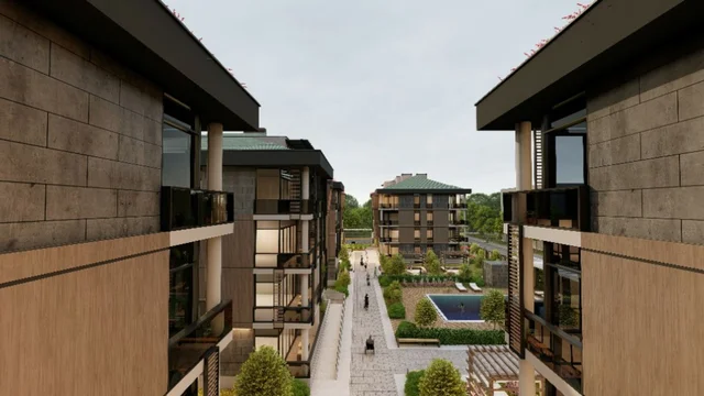 Nedavno završeni kompleks apartmana u Buyukcekmeceu,