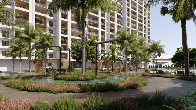 2 i 1 Spavaća Apartmana na Prodaju u Mersin Erdemli s Bazenom i Blizu Plaže