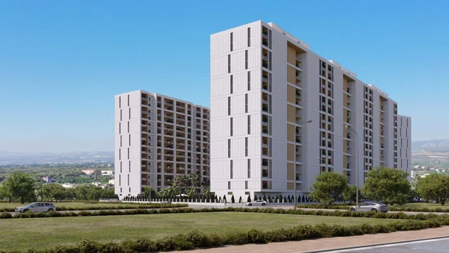 2 i 1 Spavaća Apartmana na Prodaju u Mersin Erdemli s Bazenom i Blizu Plaže