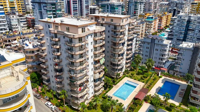 "Appartement met 2 Slaapkamers te Koop met Zwembad in Mahmutlar, Alanya"