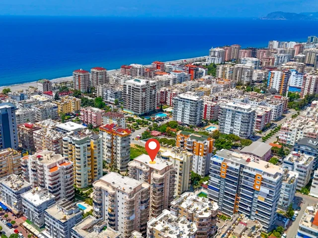 "Appartement met 2 Slaapkamers te Koop met Zwembad in Mahmutlar, Alanya"
