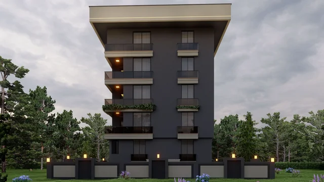 Luksuzni apartmani sa dvije spavaće sobe u živahnom Konyaaltıju