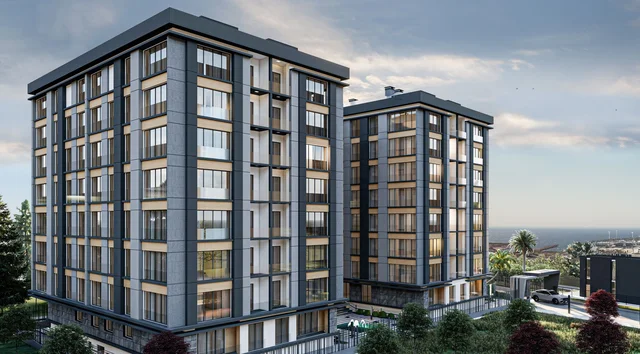 Koop 3-5 Slaapkamer Slimme Appartement in Tuzla, Istanbul met Verblijfvergunning