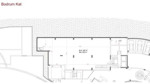 Prostran poslovni prostor od 636m² na prodaju Alanya Oba