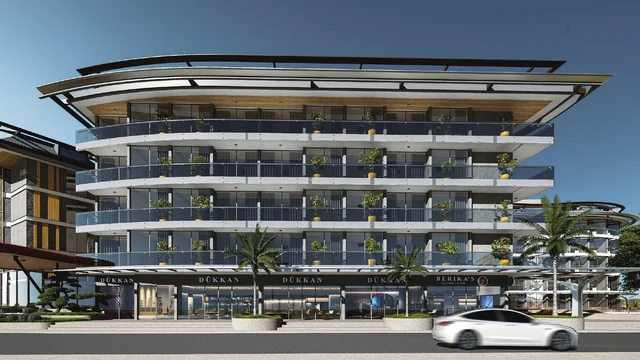 Ruim commercieel vastgoed van 636m² te koop in Alanya Oba