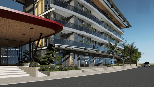 Ruim commercieel vastgoed van 636m² te koop in Alanya Oba