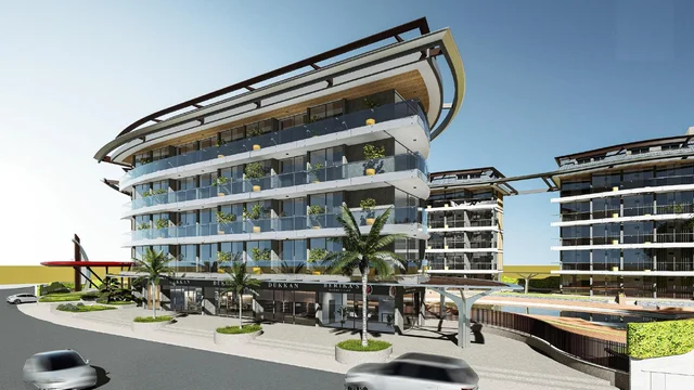 Ruim commercieel vastgoed van 636m² te koop in Alanya Oba